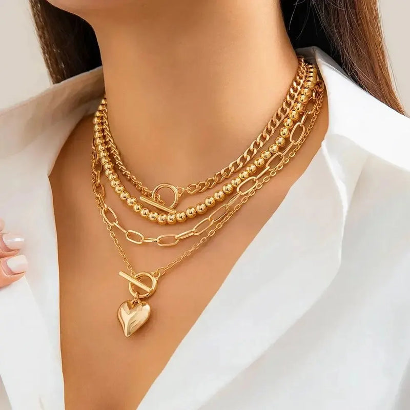 Conjunto de Colar Lana  Delamont®- Prata